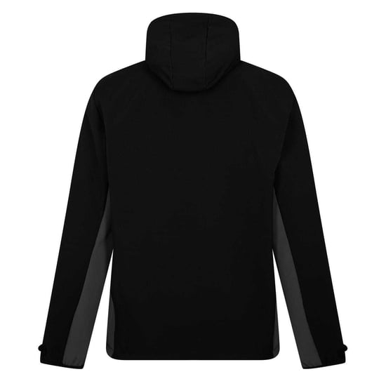 Macron - "Barbarians 24/25" Softshelljacke für Herren (Schwarz/Weiß) - Image 2