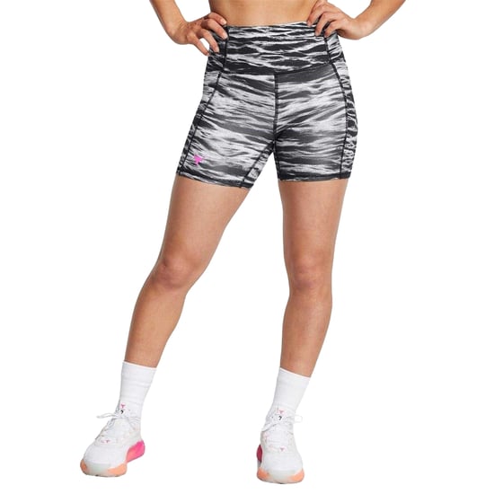 Under Armour - "Project Rock" Laufshorts für Damen (Schwarz) - Image 2