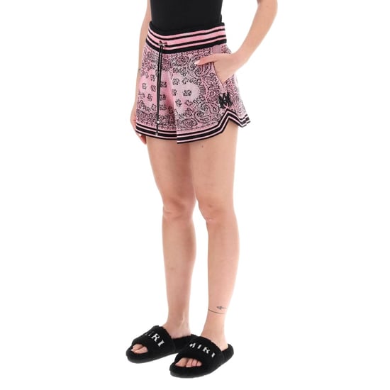 Amiri - Basketball-Shorts für Damen (Pink/Schwarz) - Image 3