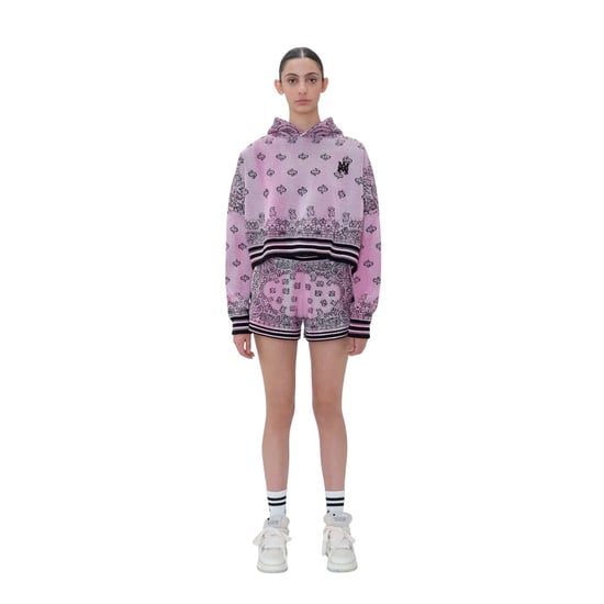 Amiri - Basketball-Shorts für Damen (Pink/Schwarz) - Image 6