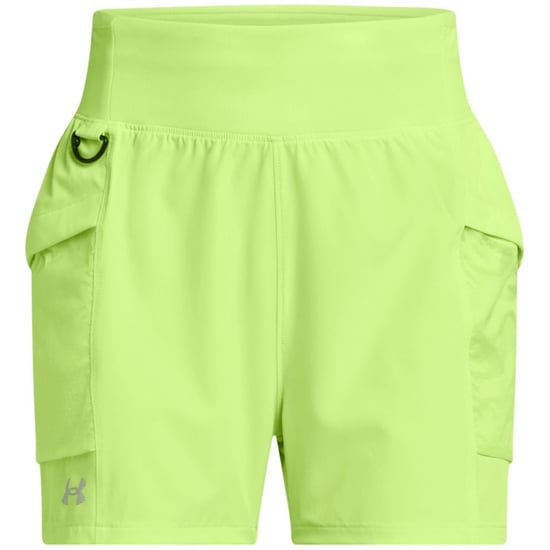 Under Armour - "Trail" Shorts für Damen , Wandern (Grün) - Image 2