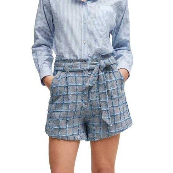 Boss - "Teofila" Shorts für Damen (Grau/Blau) - Image 2