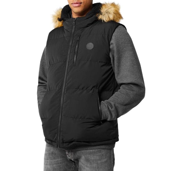 SoulCal - Weste für Herren, Sherpa-Futter (Schwarz) - Image 3