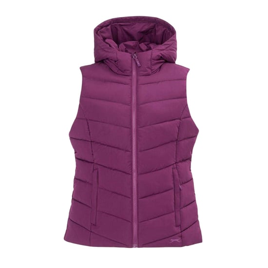 Slazenger - Weste für Damen, Wattiert, Polyester (Pflaume) - Image 1