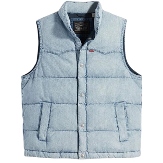 Levis - Weste für Herren, Bomberjacke, Baumwolle (Hellblau) - Image 1