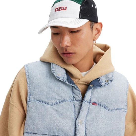 Levis - Weste für Herren, Bomberjacke, Baumwolle (Hellblau) - Image 3