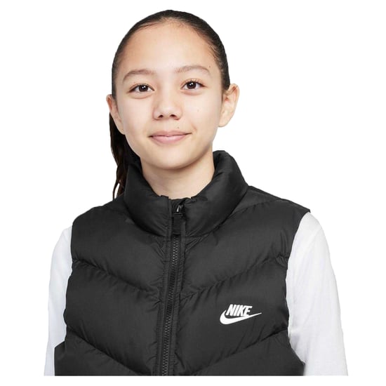 Nike - Steppjacke für Kinder, Ärmellos (Schwarz) - Image 1