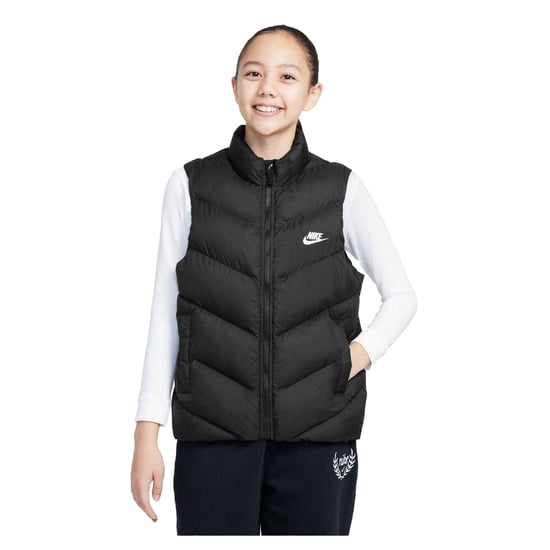 Nike - Steppjacke für Kinder, Ärmellos (Schwarz) - Image 2