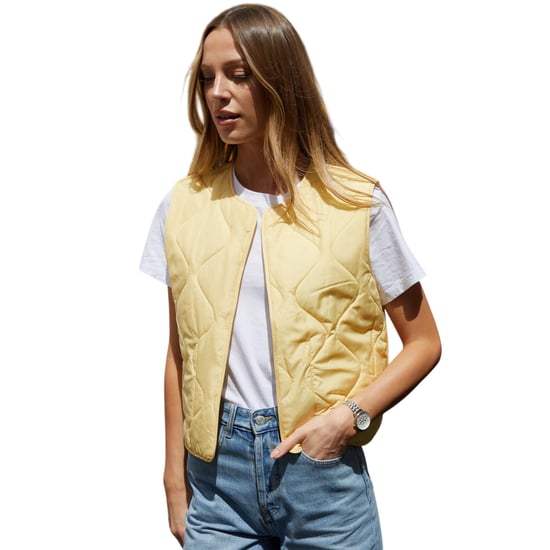 Threadbare - "Cabos" Weste für Damen, Gesteppt, Regulär (Zitrone) - Image 3