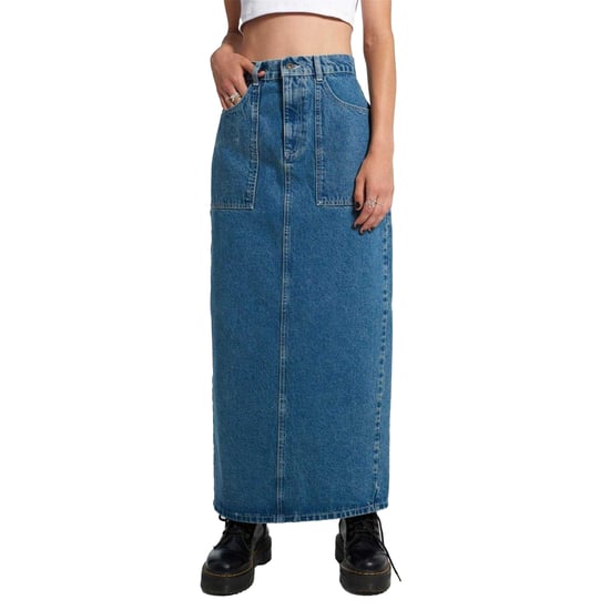 The Ragged Priest - Langer Rock für Damen, Denim (Blau) - Image 1