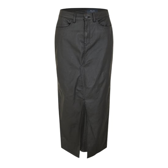 Noisy May - Langer Rock für Damen, Beschichtet, Regulär (Schwarz) - Image 1