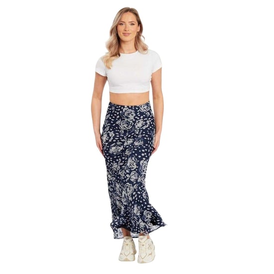 Influence - Langer Rock für Damen (Blau) - Image 1