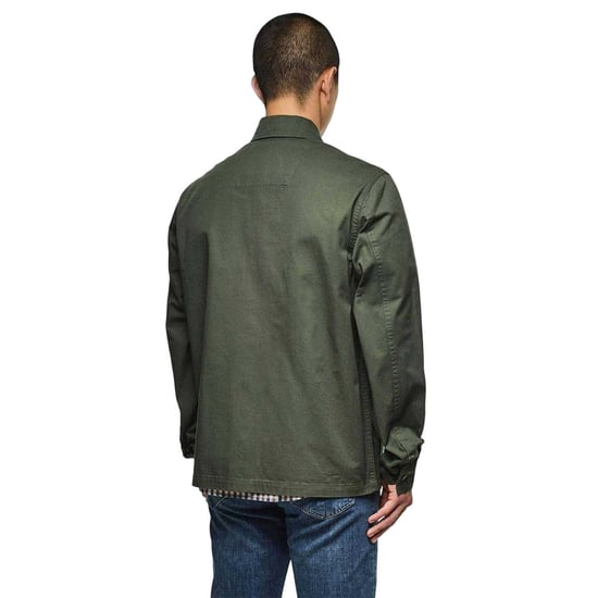 Weekend Offender - "Hynde Baker" Hemdjacke für Herren, Baumwolle (Grün) - Image 3