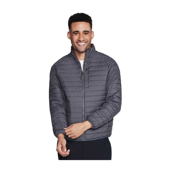 Skechers - "Go Shield Altitude" Steppjacke für Herren (Schwarz/Holzkohle) - Image 2