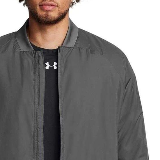 Under Armour - "Unstoppable" Bomberjacke für Herren (Grau) - Image 3