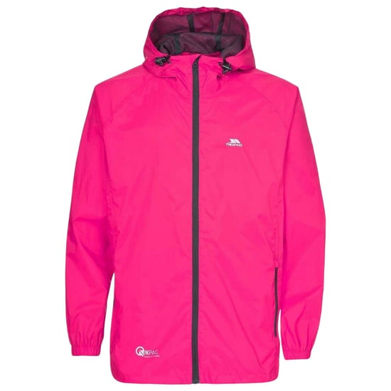 Trespass - "Qikpac" Kapuzenjacke für Damen, leger (Rosa bedruckt) - Image 1