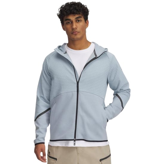 Under Armour - "Unstoppable" Kapuzenjacke für Herren, Strukturiert (Blau) - Image 2