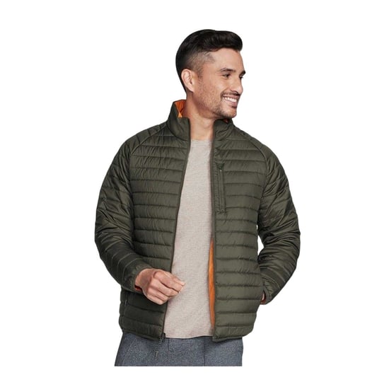 Skechers - "Go Shield Altitude" Steppjacke für Herren (Braun/Oliv) - Image 2