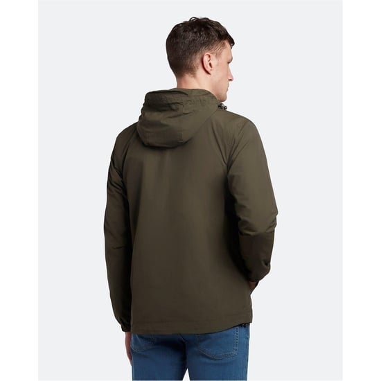 Lyle & Scott - Jacke für Herren, mit Kapuze, Wasserbeständig (Oliv) - Image 3
