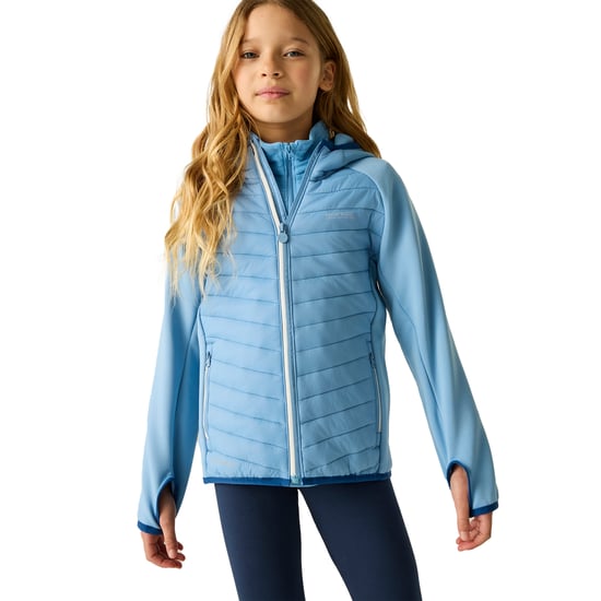 Regatta - "Andreson" Hybridjacke für Kinder (gewaschenes Denim) - Image 1