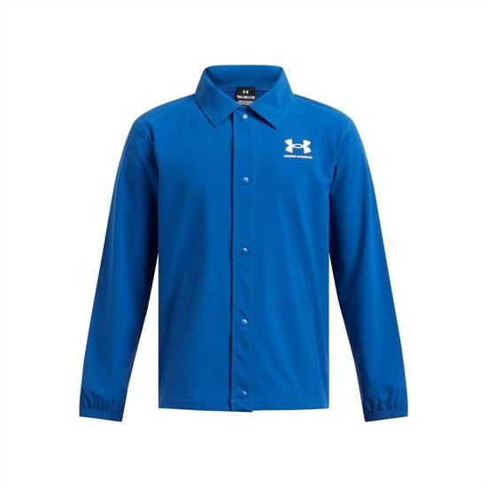 Under Armour - Trainerjacke für Jungen, Leicht, gewebter Stoff (Blau) - Image 1