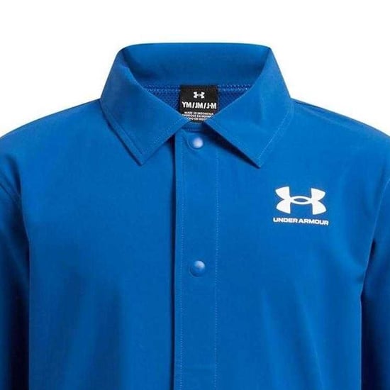 Under Armour - Trainerjacke für Jungen, Leicht, gewebter Stoff (Blau) - Image 3