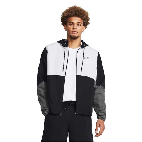 Under Armour - "Legacy" Windjacke für Herren, mit Kapuze (Schwarz) - Image 3