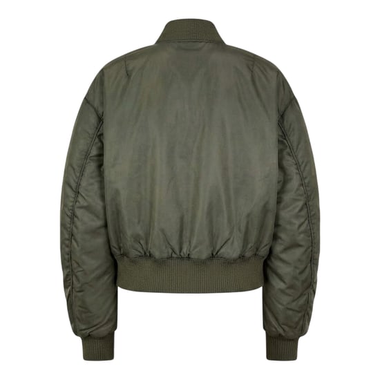 Hugo - "Ferida" Bomberjacke für Damen, Wattiert, Satin (Grün) - Image 2