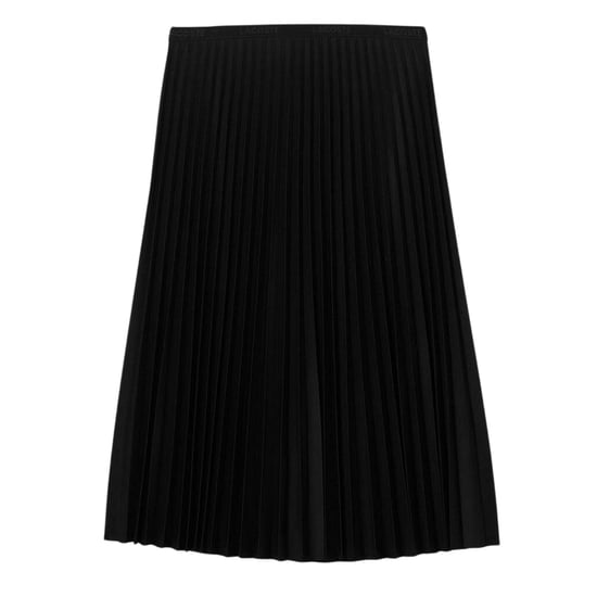 Lacoste - Midirock für Damen, Mit Falten (Schwarz) - Image 1