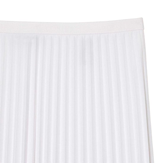 Lacoste - Midirock für Damen, Gummizug in der Taille (Weiß) - Image 4