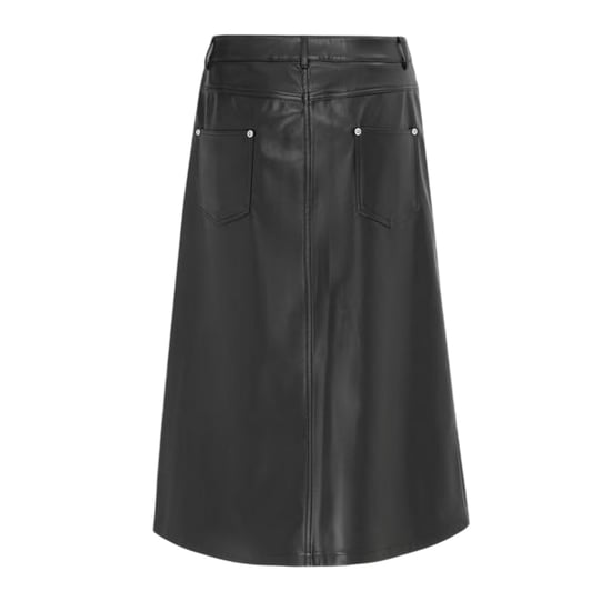 I Saw It First - Bleistiftrock für Damen, Kunststoff, Schmal (Schwarz) - Image 2