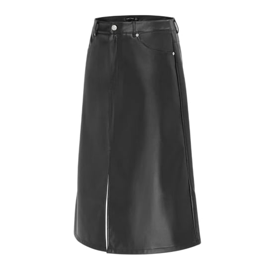 I Saw It First - Bleistiftrock für Damen, Kunststoff, Schmal (Schwarz) - Image 3