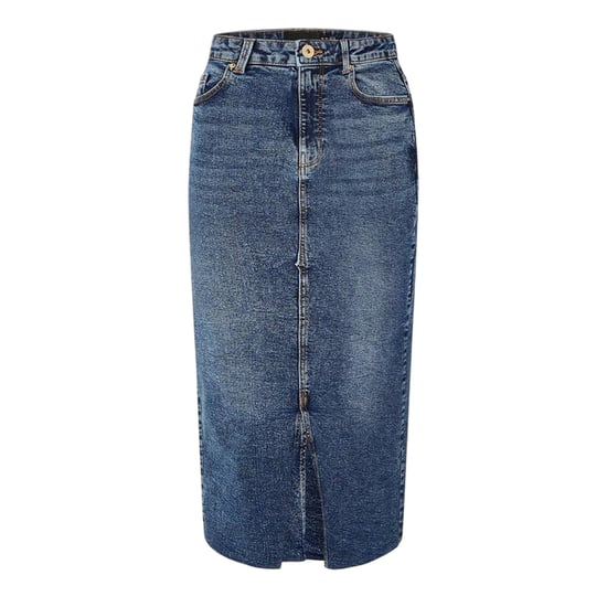 Pieces - Bleistiftrock für Damen, Denim (Blaues Denim) - Image 1