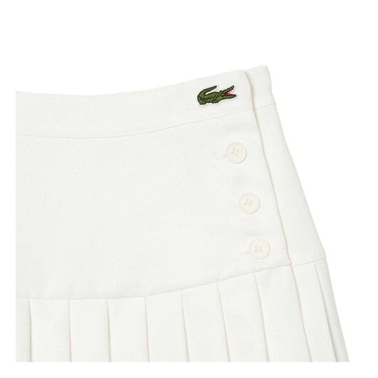 Lacoste - Rock für Damen, Jerseyware, Tennis (Weiß) - Image 4