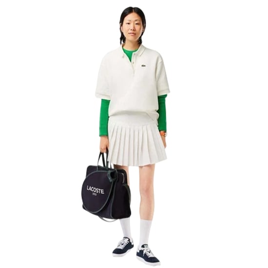 Lacoste - "Roland Garros Edition" Rock für Damen (Cremefarbe) - Image 1