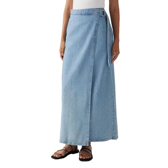 Levis - Rock für Damen, Wickel, Denim (Blau) - Image 3