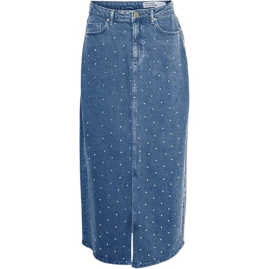 Vero Moda - "Tessa" Midirock für Damen, Denim, Regulär (Blaues Denim) - Image 2