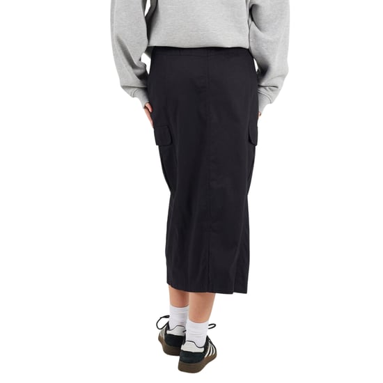 Brave Soul - Midirock für Damen, Cargotasche, Denim (Schwarz) - Image 3