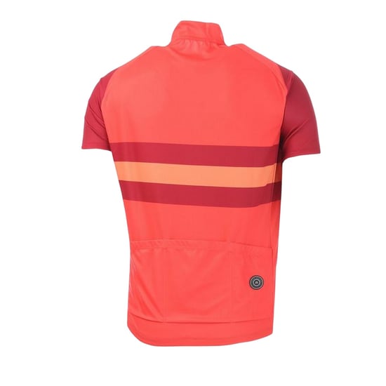 Skins - Radfahrjacke für Herren, Reißverschluss, Schmal (Rot) - Image 2