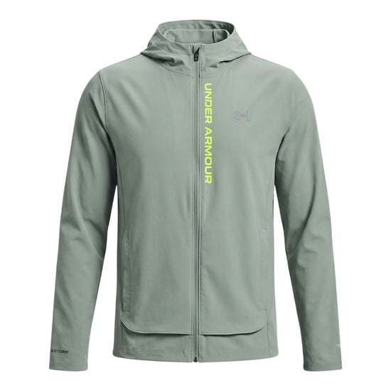 Under Armour - "Outrun" Kapuzenjacke für Herren (Grün) - Image 1