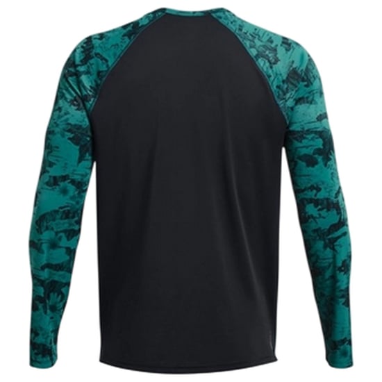 Under Armour - "Project Rock" Oberteil für Herren, Iso-Chill-Material (Grün/Schwarz) - Image 3