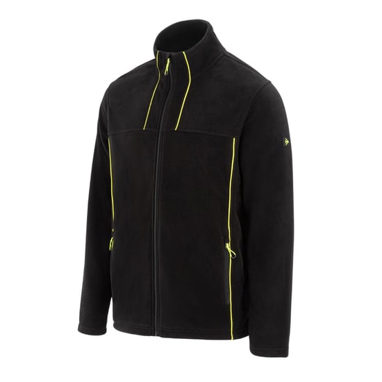 Dunlop - Fleecejacke für Herren (Schwarz) - Image 3