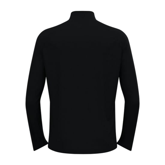Odlo - "Essentials" Fleece-Oberteil für Herren, mit kurzem Reißverschluss (Schwarz) - Image 2