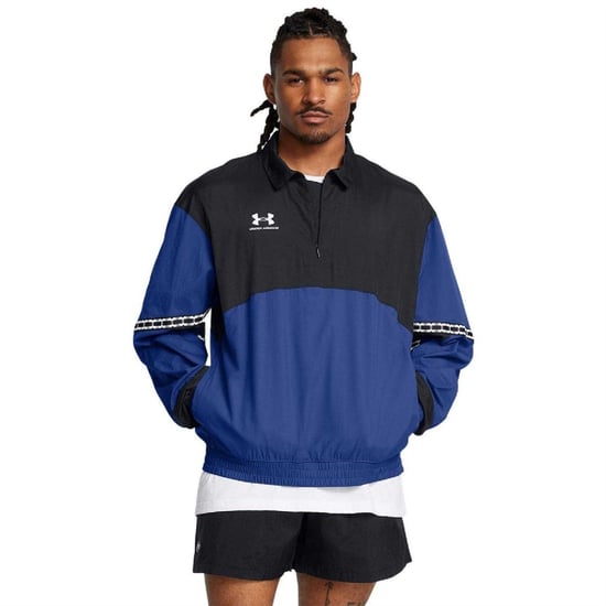 Under Armour - "Terrace96" Drill-Top für Herren, Performance (Blau) - Image 4