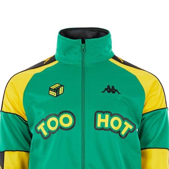 Kappa - "Too Hot" Jacke für Herren (Leuchtend Gelb/Schwarz) - Image 3