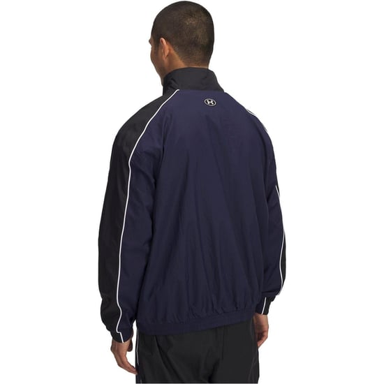 Under Armour - Trainingsjacke für Herren, Kontrastpaspel, Raglanärmel (Schwarz) - Image 2