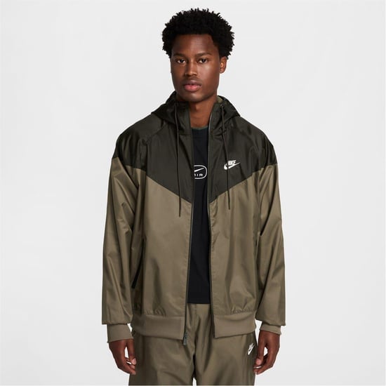 Nike - Windrunner Jacke für Herren (Oliv/Schwarz) - Image 1