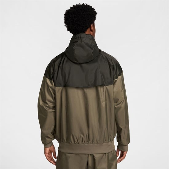 Nike - Windrunner Jacke für Herren (Oliv/Schwarz) - Image 2
