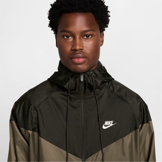 Nike - Windrunner Jacke für Herren (Oliv/Schwarz) - Image 3