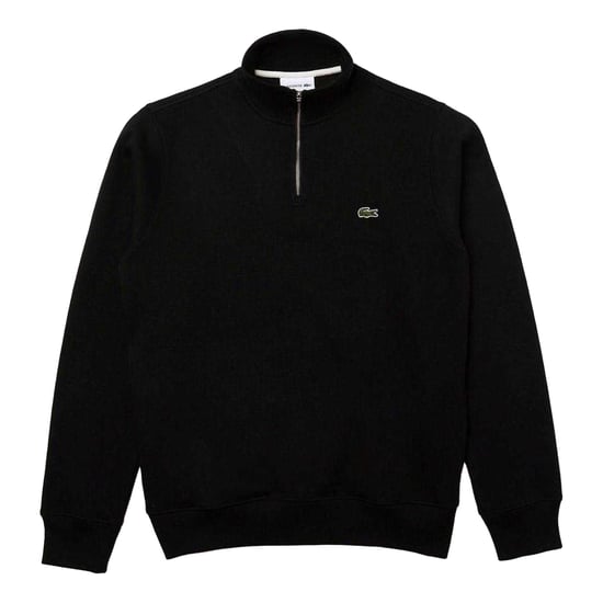 Lacoste - Sweatshirt für Herren, mit kurzem Reißverschluss, Baumwollmischung (Schwarz) - Image 1